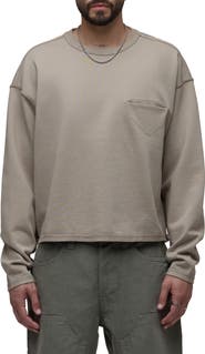 Hudson Jeans French Terry Crewneck Sweatshirt