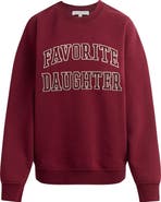 Favorite Daughter The Collegiate Embroidered Graphic Sweatshirt
