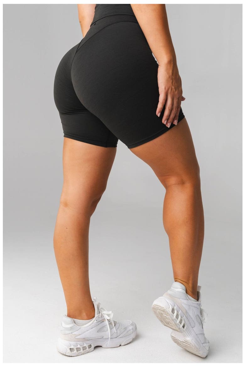Daydream Biker Short, Alternate, color, Midnight Marl