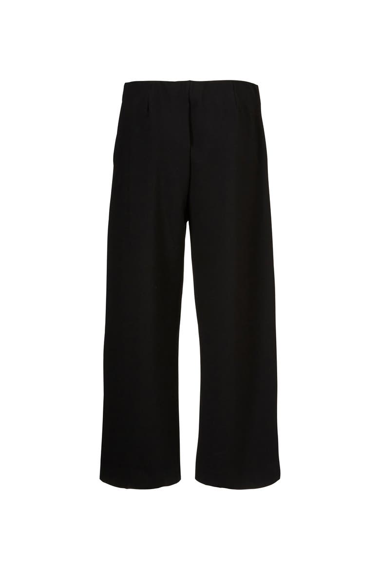 MaPiri High Waisted Cropped Pants, Alternate, color, Black