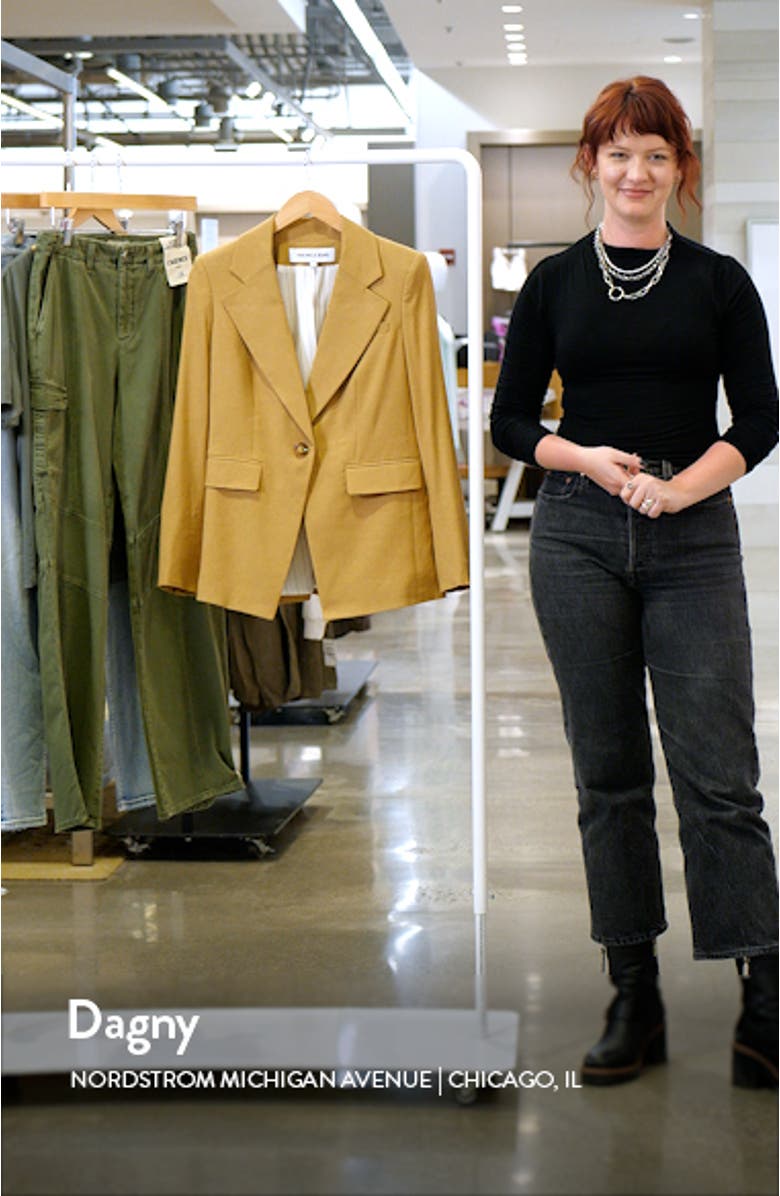 Hayward Linen Blend Dickey Jacket, sales video thumbnail