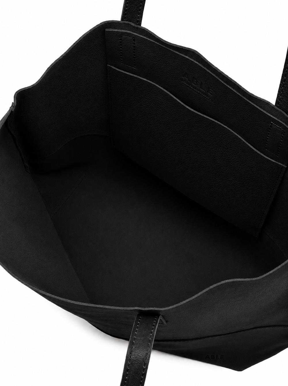 Mamuye Tote, Alternate, color, Pebbled Black