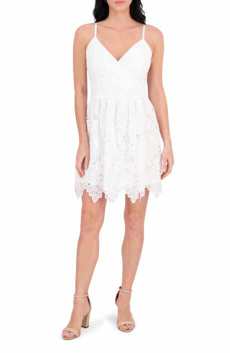 Siena Embroidered Lace Minidress
