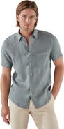 Robert Talbott Morgan Short Sleeve Linen Shirt