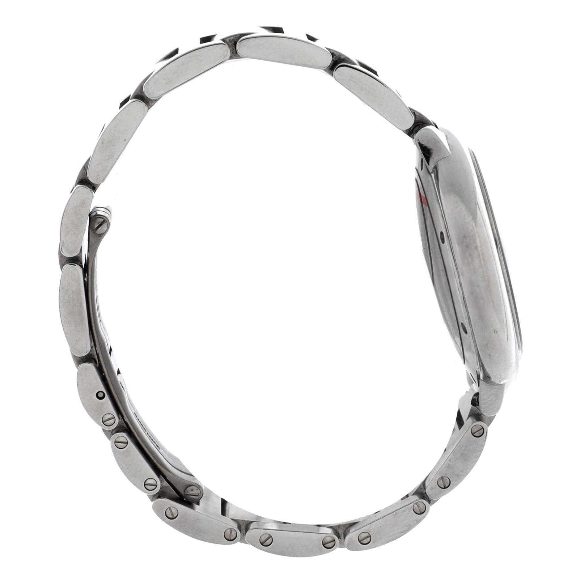 Ballon Bleu de Cartier Automatic Watch Stainless Steel with Diamond Markers 33, Alternate, color, Metallic Silver