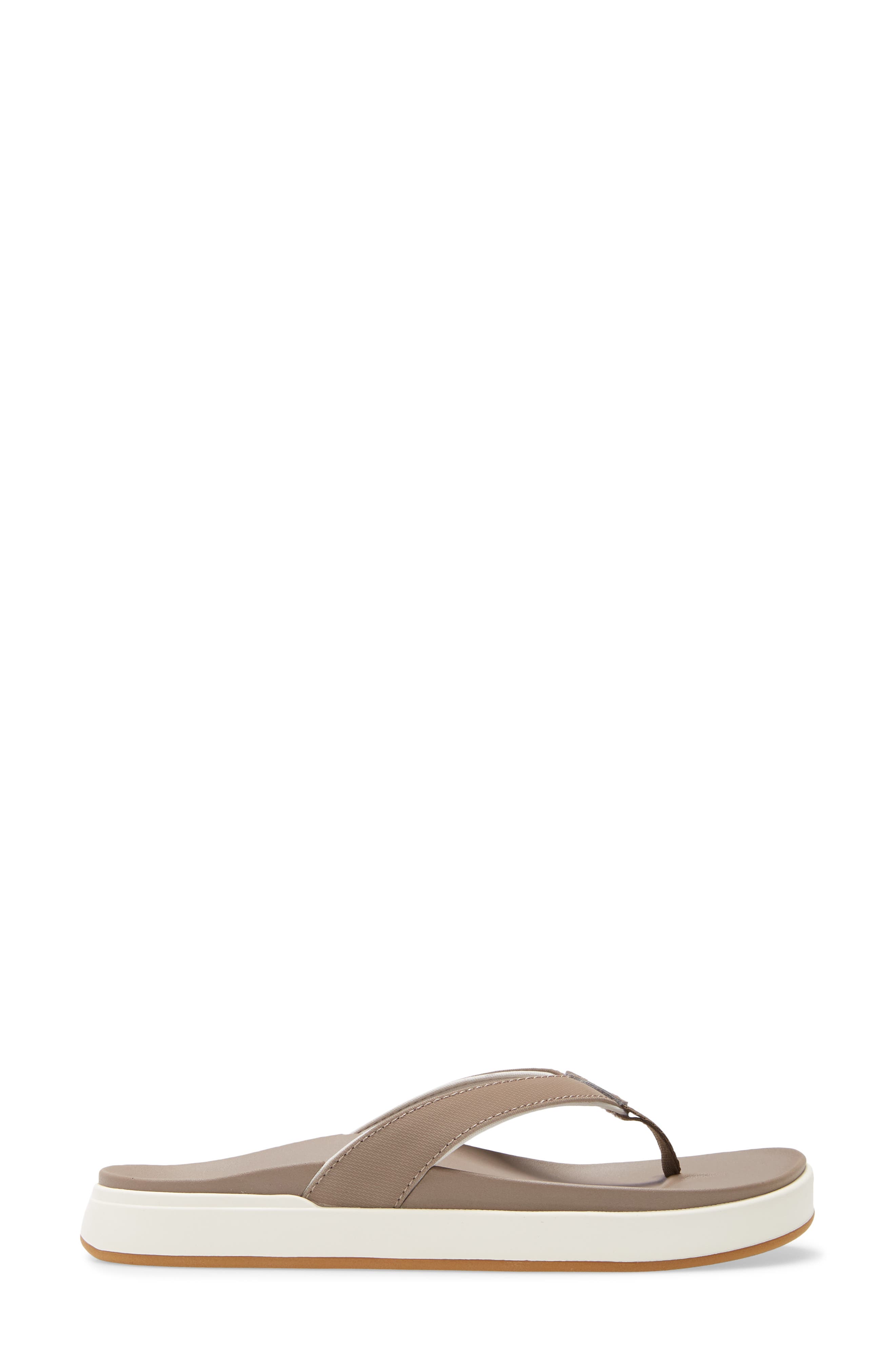 Nua Pio Flip Flop, Alternate, color, WARM TAUPE/ WARM TAUPE
