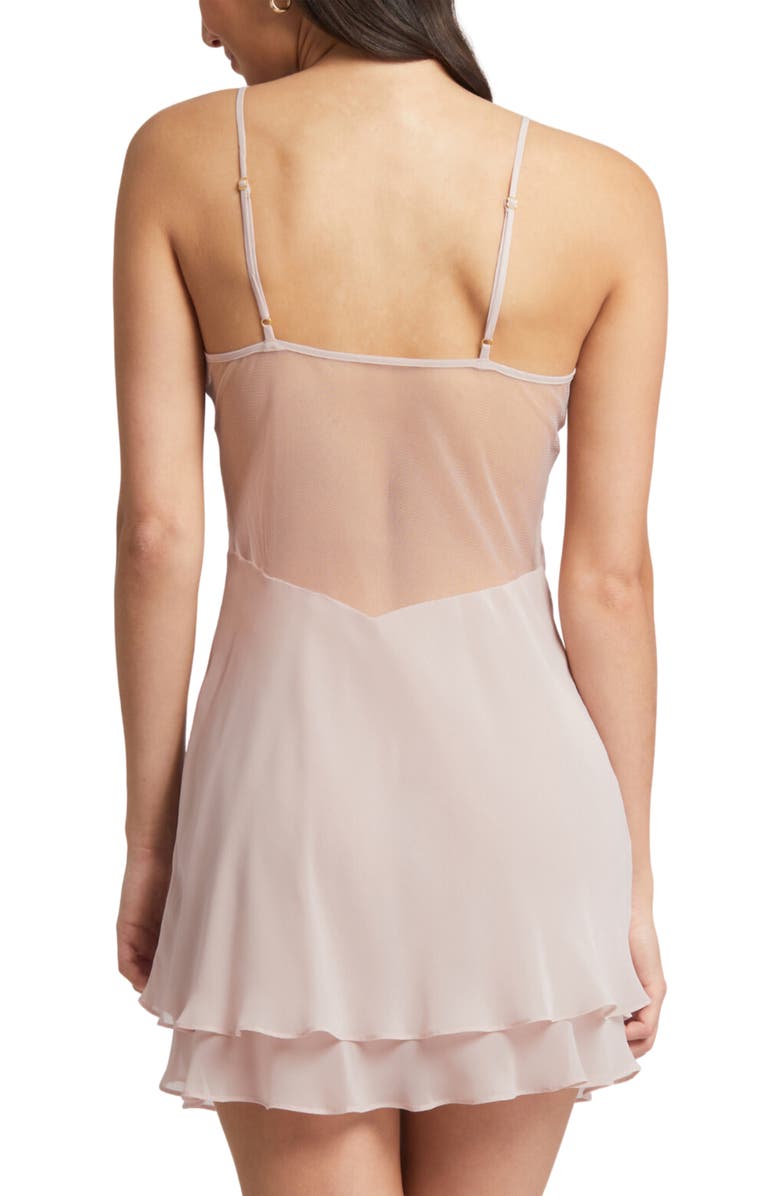 Rya Collection Stunning Floral Chemise, Alternate, color, Sepia Rose