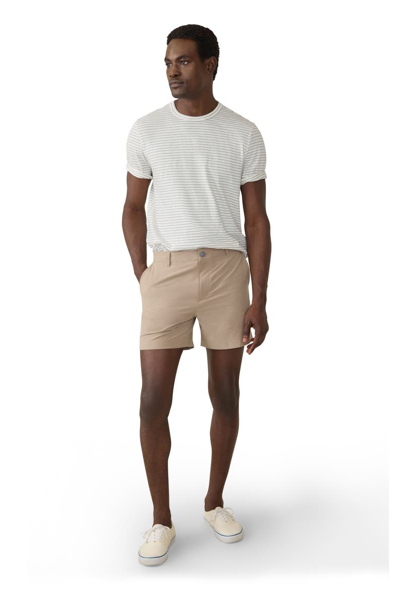 All Day 2.0 5-Inch Water Repellent Shorts, Alternate, color, KHAKI