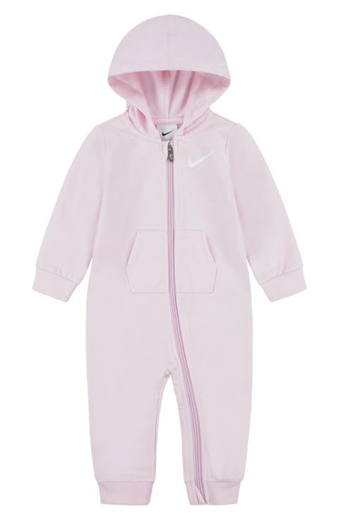 Essential Hooded Cotton Blend Coverall (Baby)