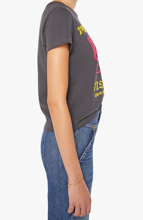 Mother The Lil Goodie Goodie Paris Punk T-shirt In Black