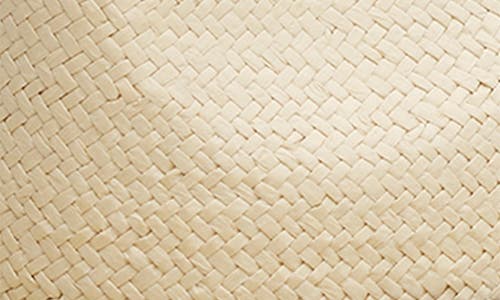 Rag & Bone Cabochon Gemstone Straw Fedora In Natural