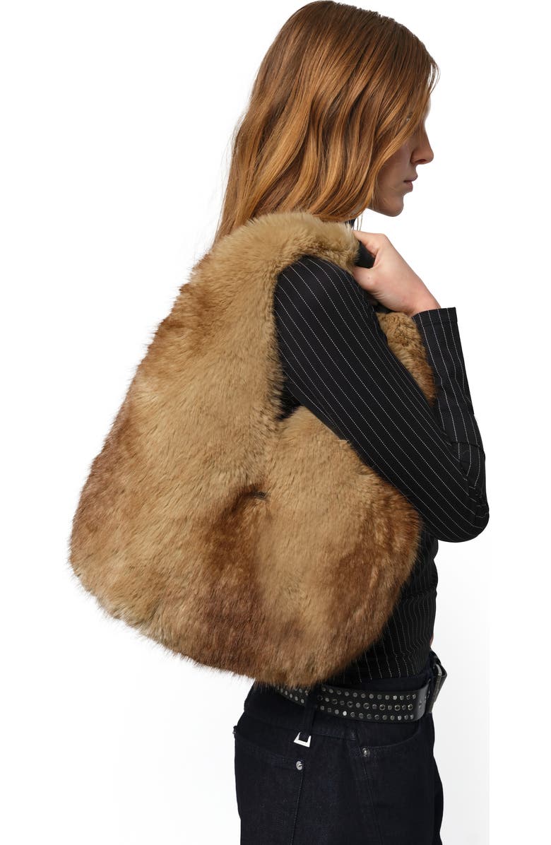 Apparis Colette Faux Mink Ring Bag, Alternate, color,