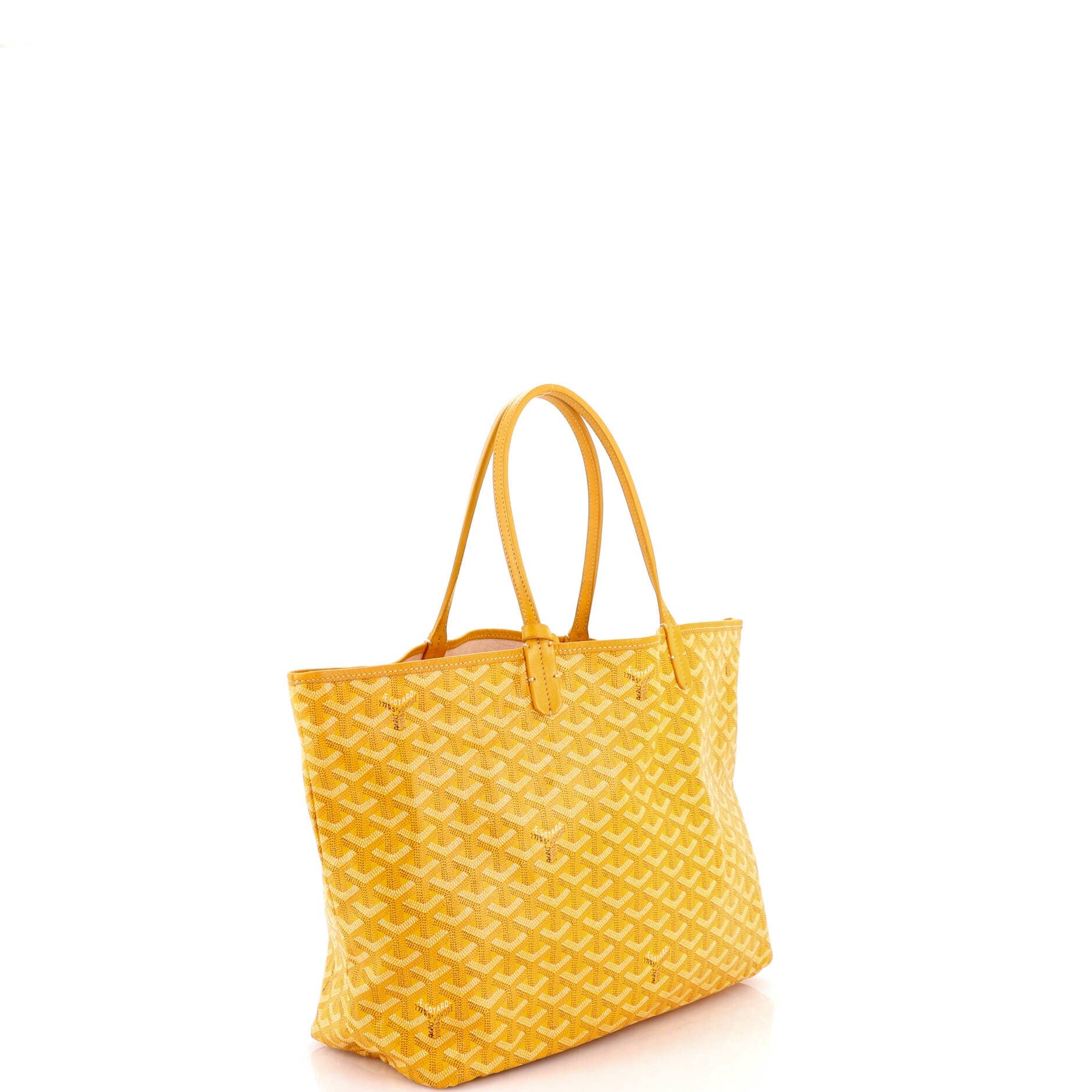 Pre-Owned Goyard Saint Louis Tote Coated Canvas PM, Alternate, color, Yellow