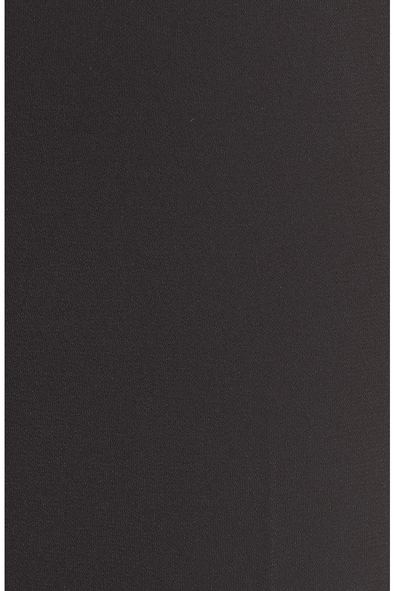 Crepe Straight Leg Pants, Alternate, color, RICH BLACK