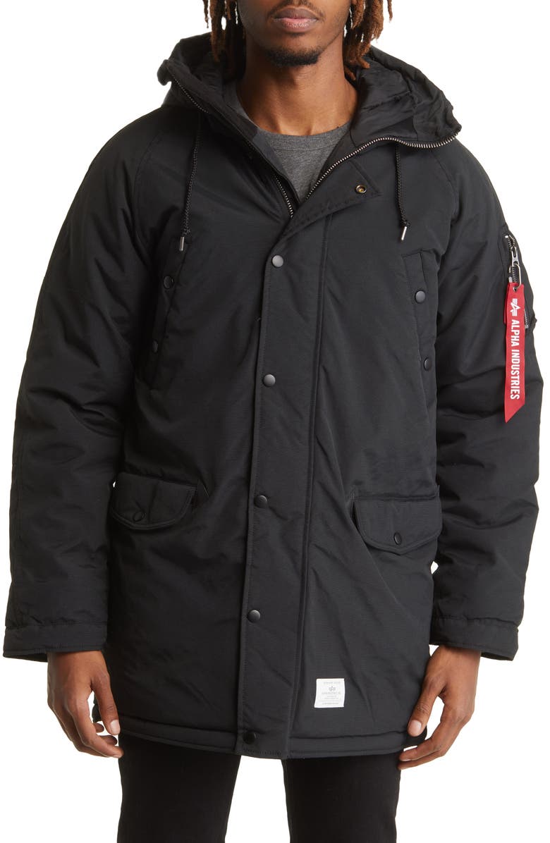 Alpha Industries N-3B Altitude Mod Hooded Parka, Alternate, color, 