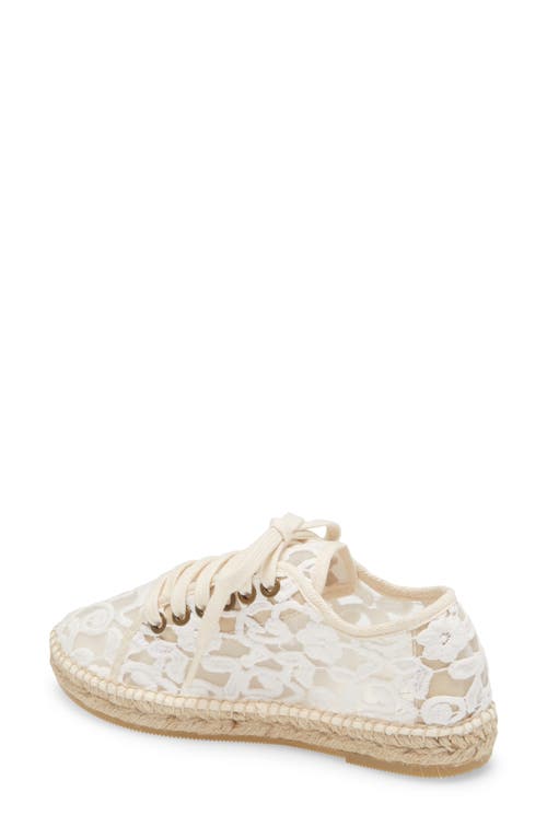 Toni Pons Far Espadrille Sneaker In Ecru Fabric