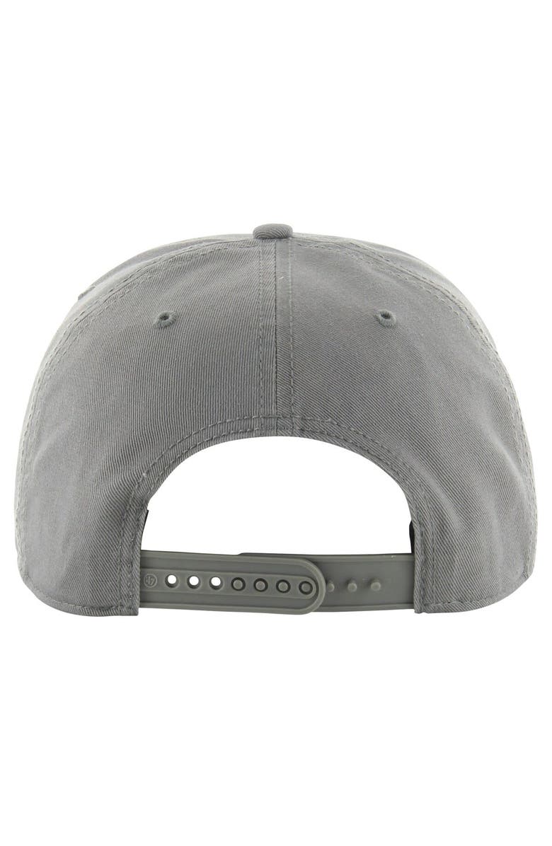 '47 Men's '47  Graphite Los Angeles Dodgers Canyon Ranchero Hitch Adjustable Hat, Alternate, color, 