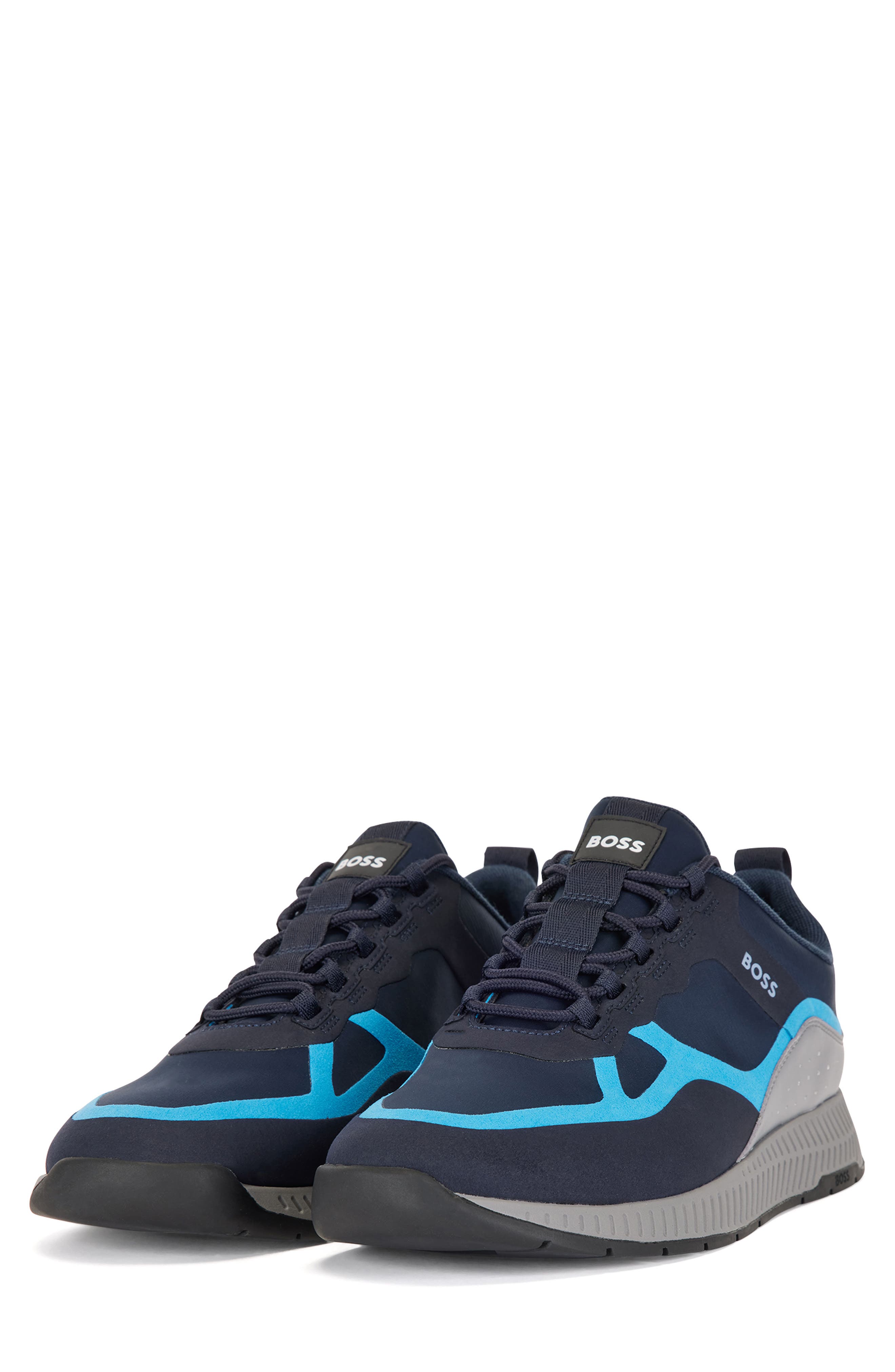 BOSS Titanium Runn Sneaker, Alternate, color, 