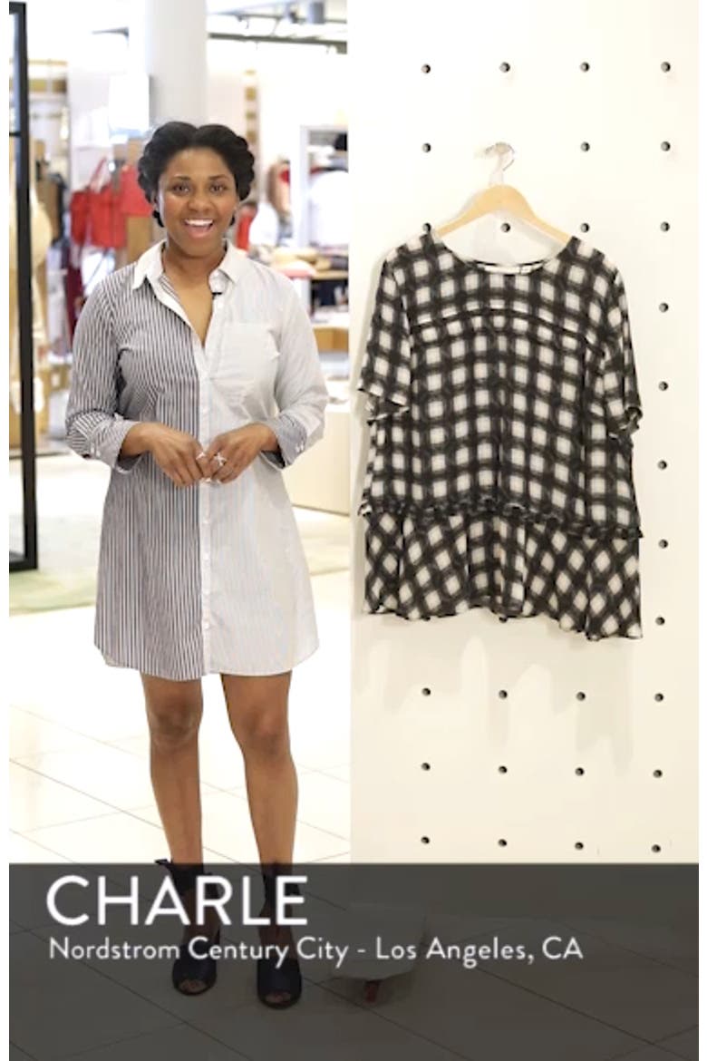 Peplum Crepe Top video