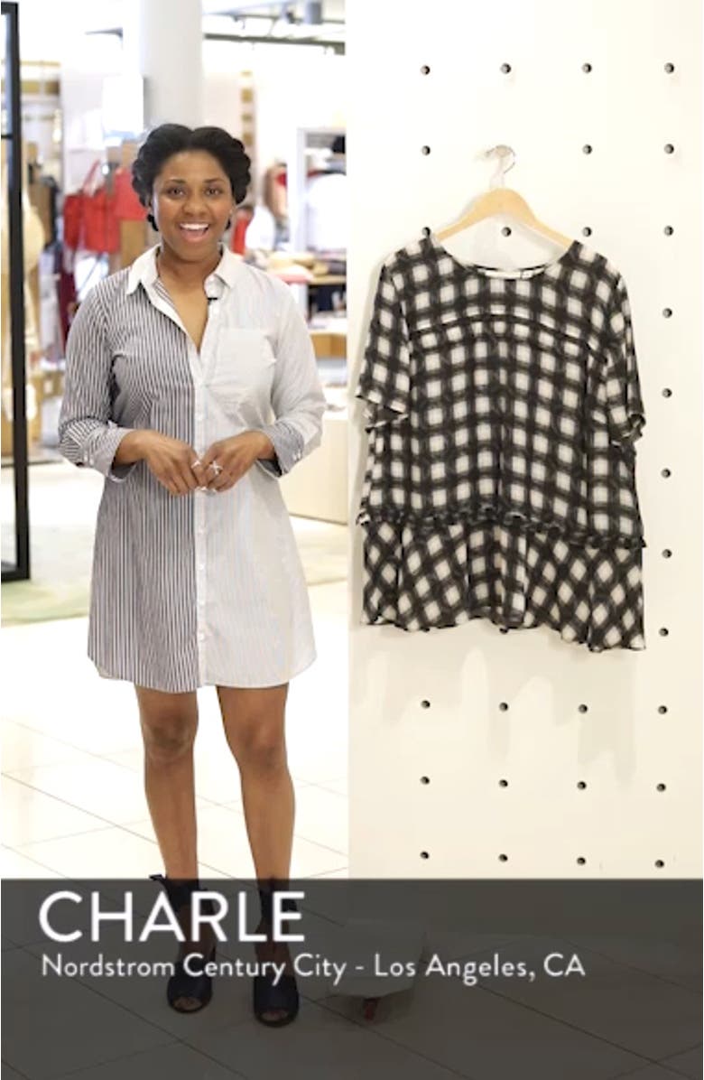 Peplum Crepe Top, sales video thumbnail