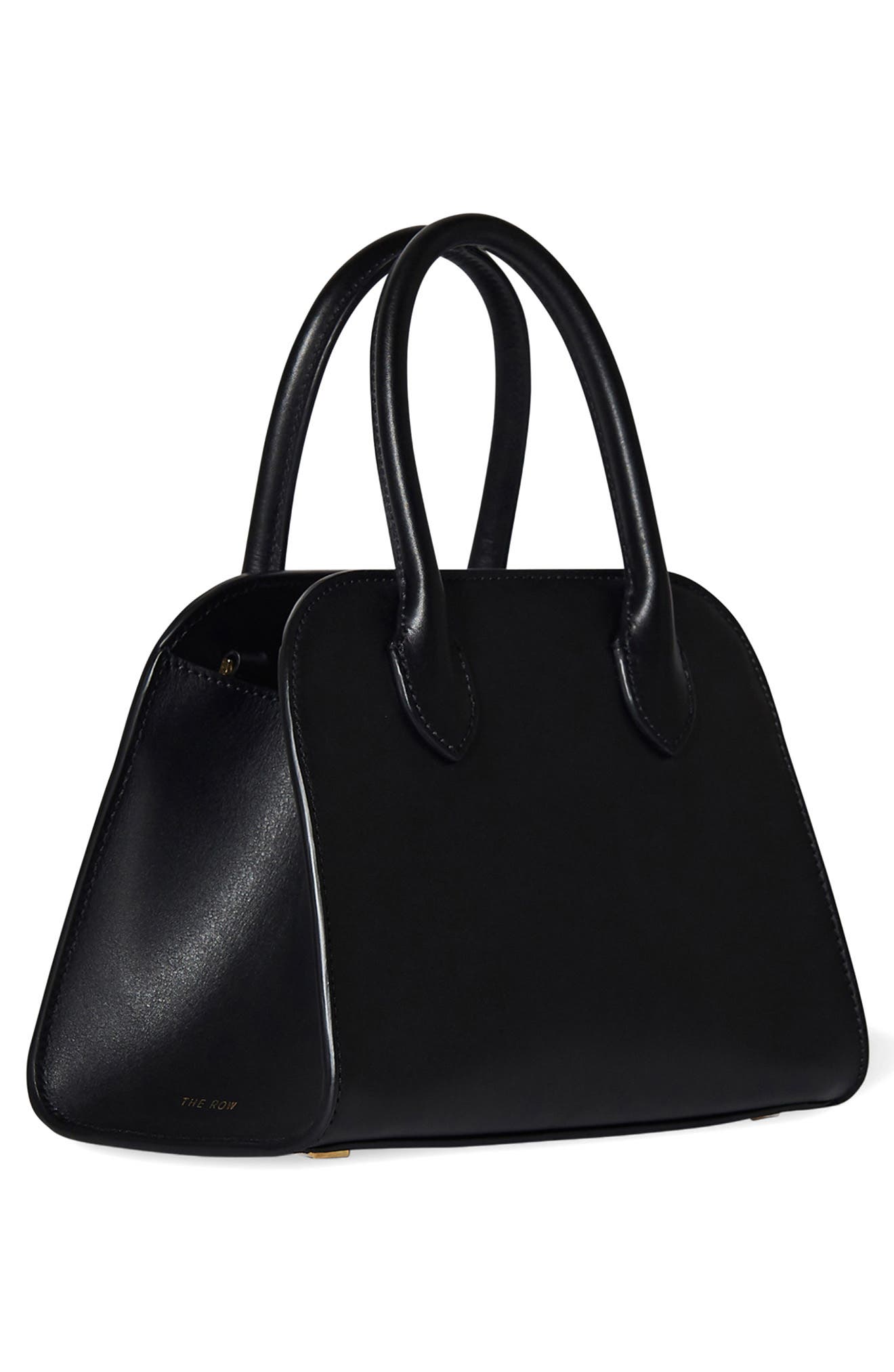 The Row Margaux 7.5 Leather Bag, Alternate, color, 