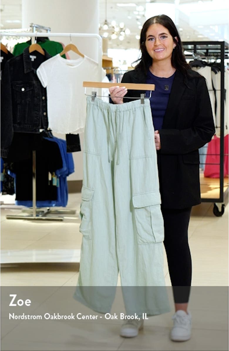 Luca Cotton & Linen Cargo Pants, sales video thumbnail