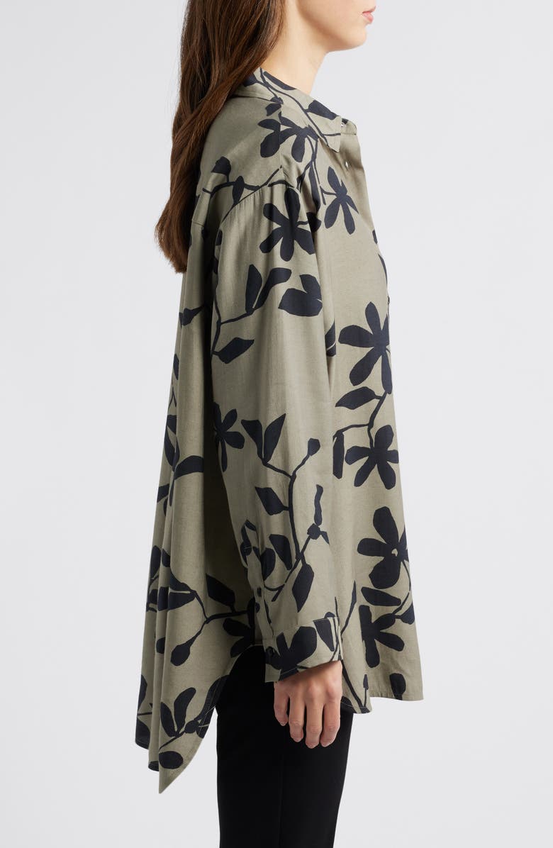 Masai Copenhagen Idette Relaxed Fit Button-Up Shirt, Alternate, color, 