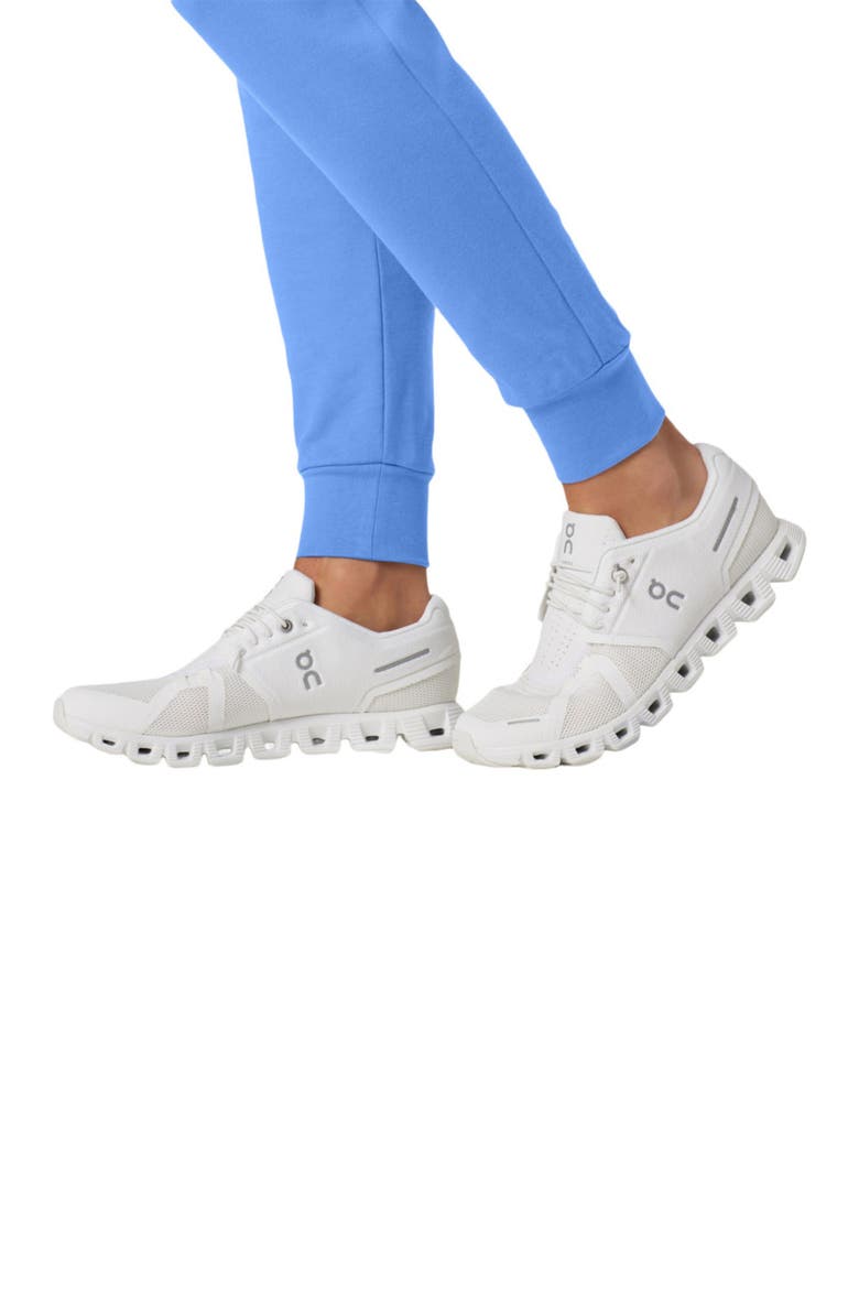 Rubi Women's 6-Pocket Slim Knit Scrub Jogger, Alternate, color, Ceil Blue