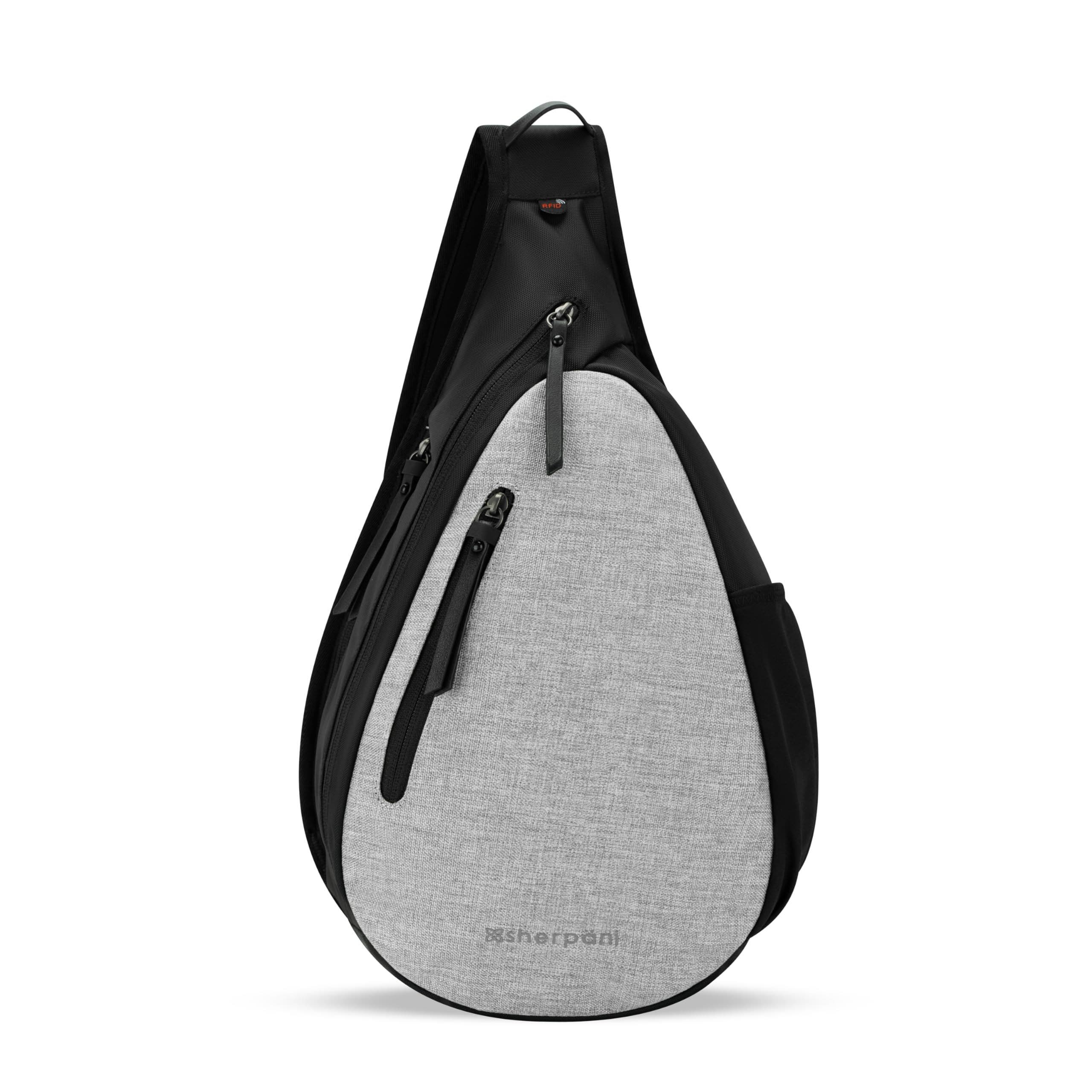 Sherpani Esprit Anti Theft RFID Protection Sling Bag, Fits 10'' Tablet, Sterling - Lite, Main, color, 