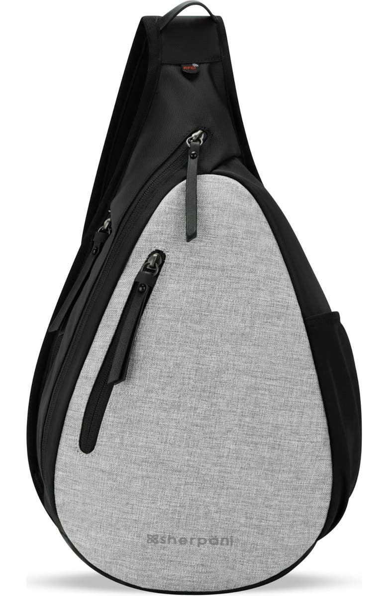 Sherpani Esprit Anti Theft RFID Protection Sling Bag, Fits 10'' Tablet, Sterling - Lite, Main, color,