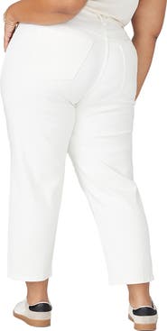 ELOQUII The Naomi Comfort Stretch Straight Leg Jean Crop