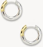 MACHETE Petite Wavy Hoops in 3/4
