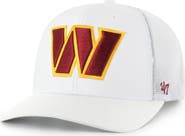 '47 Men's '47 White Washington Commanders Snowball Trophy Stretch Fit Hat