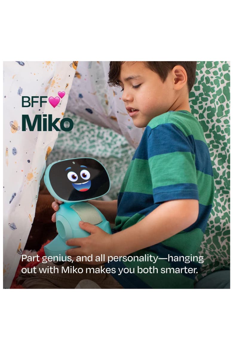 AI-Powered Miko 3 Smart Robot for Kids STEM Learning & Educational Robot with Coding Apps, Alternate, color, BLUE