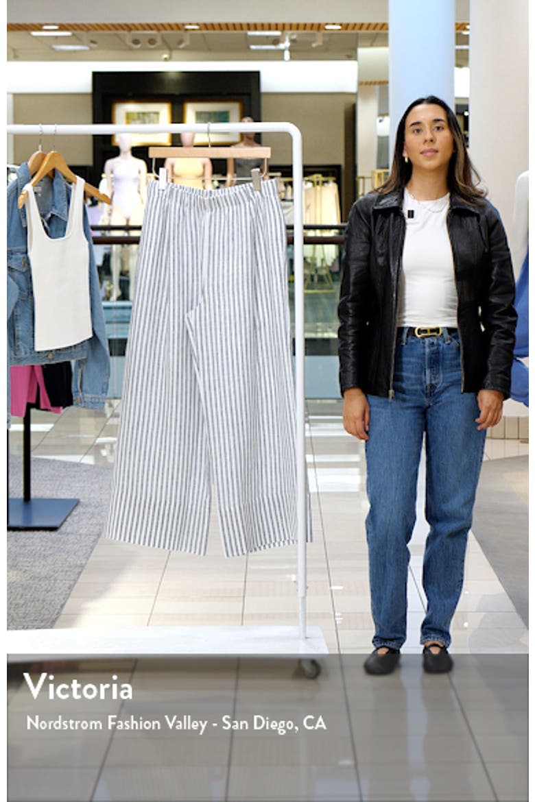 Fernando Linen Wide Leg Pants video