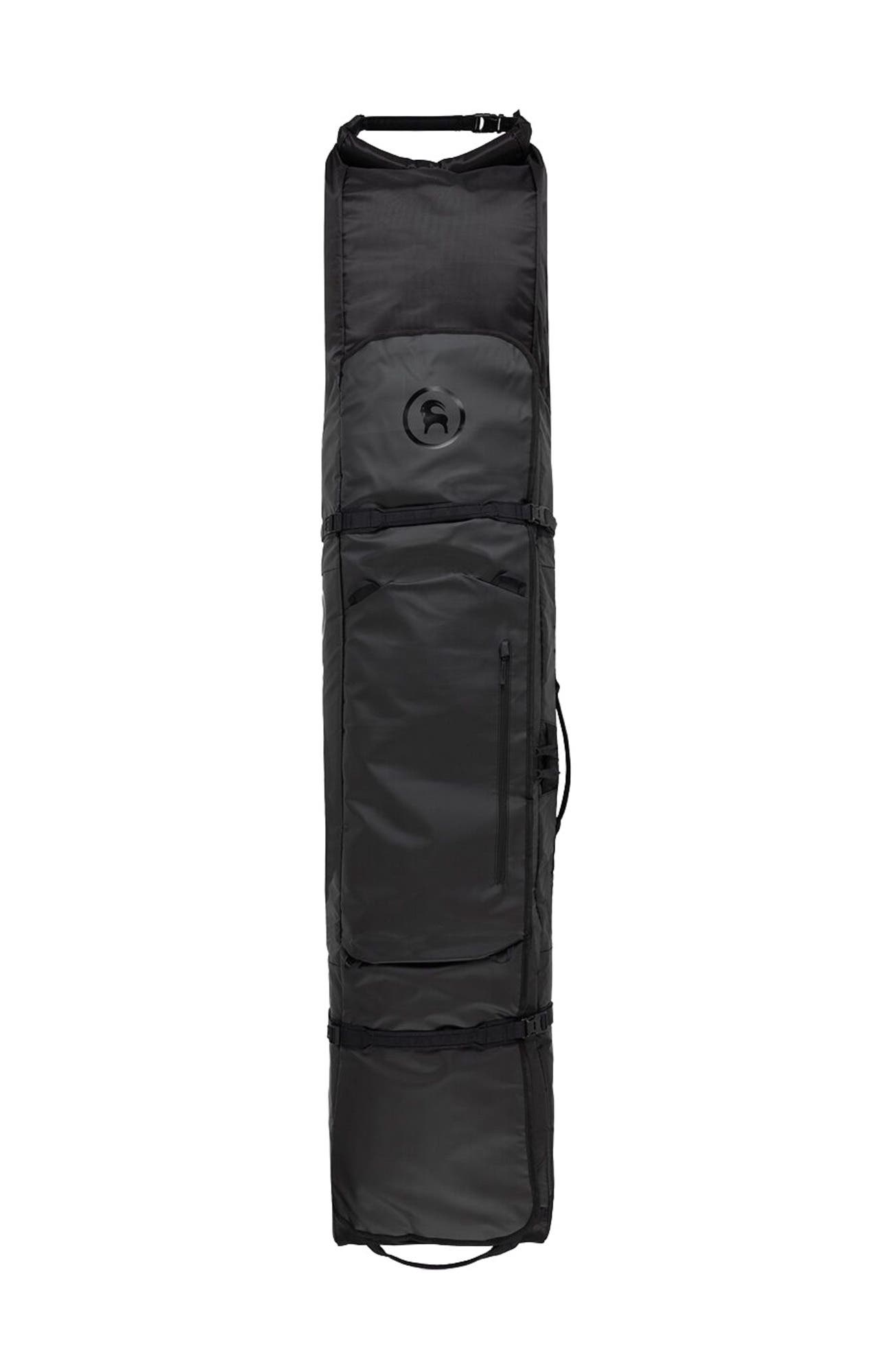 Cottonwoods Double Ski & Snowboard Rolling Bag G2, Main, color, Black