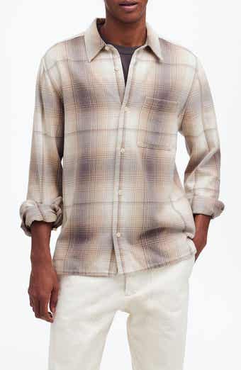 Madewell Plaid Cotton Flannel Button-Up Shirt