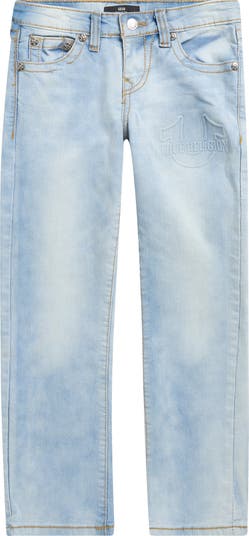 Kids' Logo Embossed Jeans