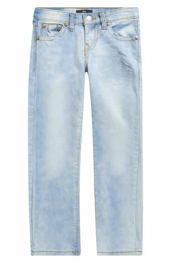 True Religion Kids' Logo Embossed Jeans