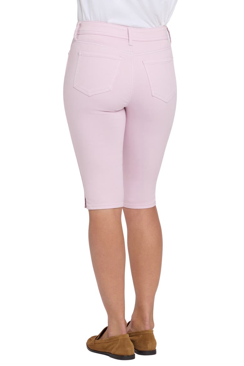 Sophie Side Slit Bike Capri Jeans, Alternate, color, LIGHT LILAC