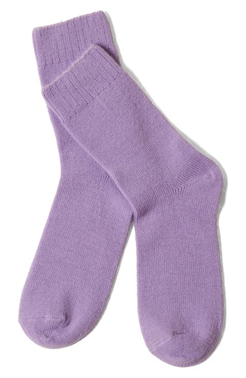 Cozy Lounge Crew Socks