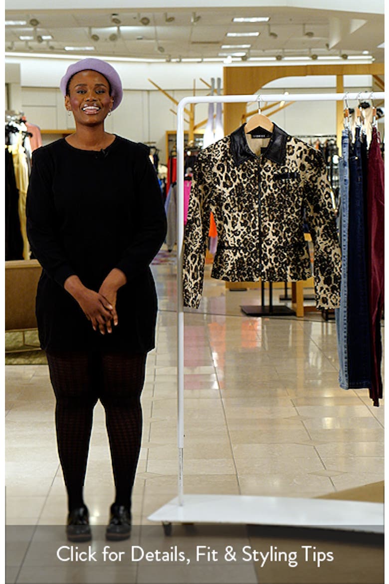 Soho Leopard Print Jacket video