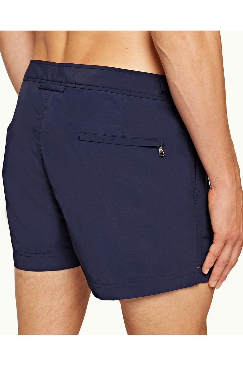 Springer Tailored-Fit Swim Shorts, Alternate, color, Navy