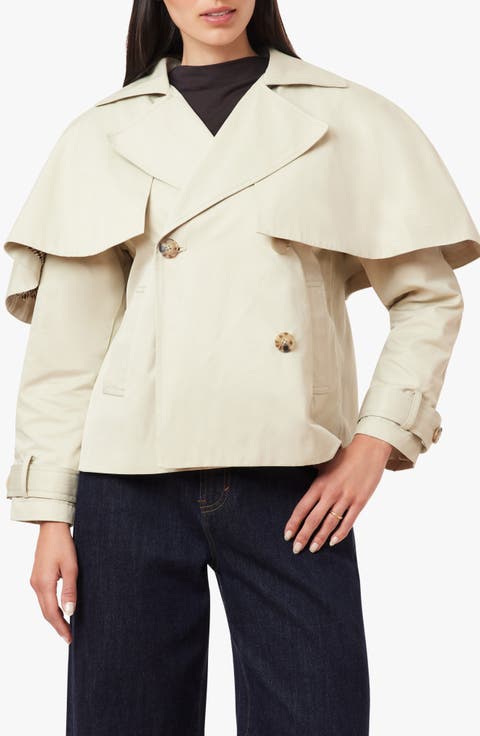 Cropped Trench Jacket