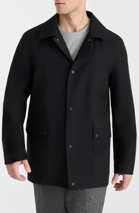 ALEC 3-in-1 Short Balmacaan Coat with Removable Down Liner