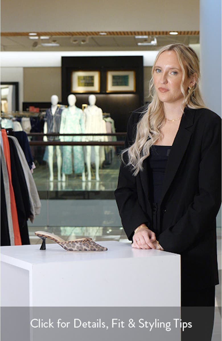 Palermo Pointed Toe Mule, sales video thumbnail