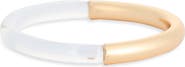 NORDSTROM RACK Resin & Metal Bangle Bracelet