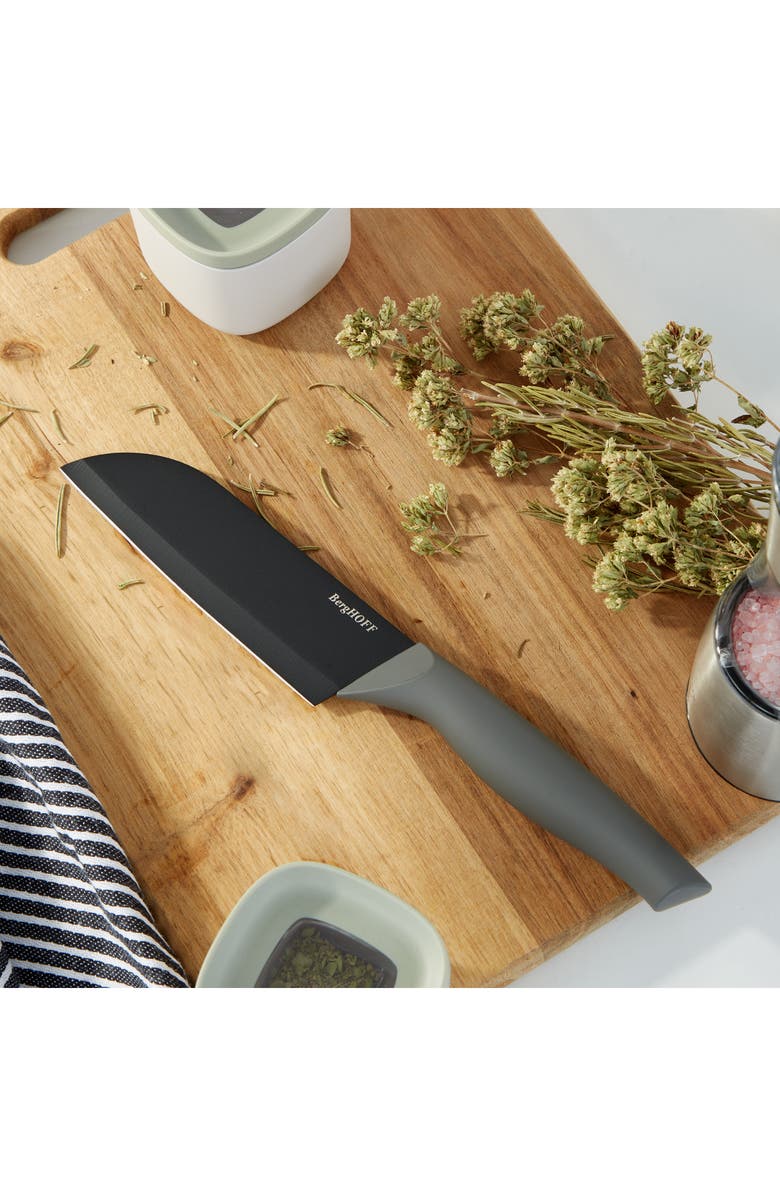 BergHOFF DiNA Vector 5.5-Inch Santoku Knife, Alternate, color, Grey