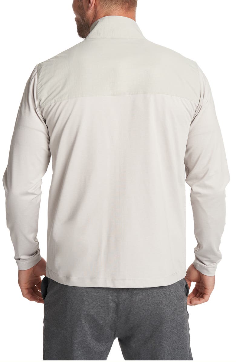 Vuori Sunday Element Track Jacket, Alternate, color, Vapor Heather