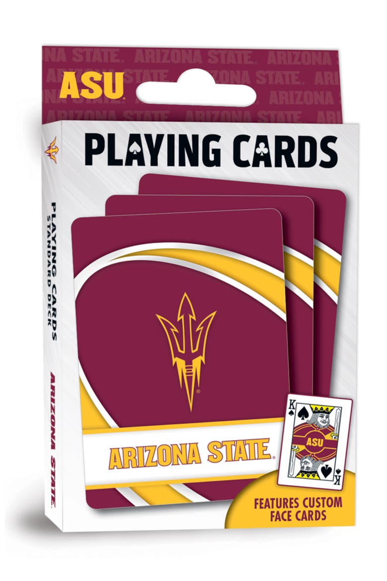 Arizona State Sun Devils Playing Cards, Main, color, Multicolor